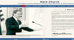 Desktop Screenshot of markchurch.com